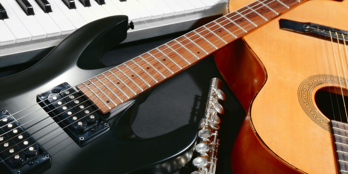 Instruments de musique : guitares